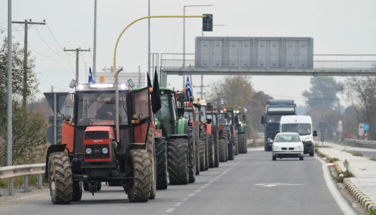 τρακτέρ των αγροτών