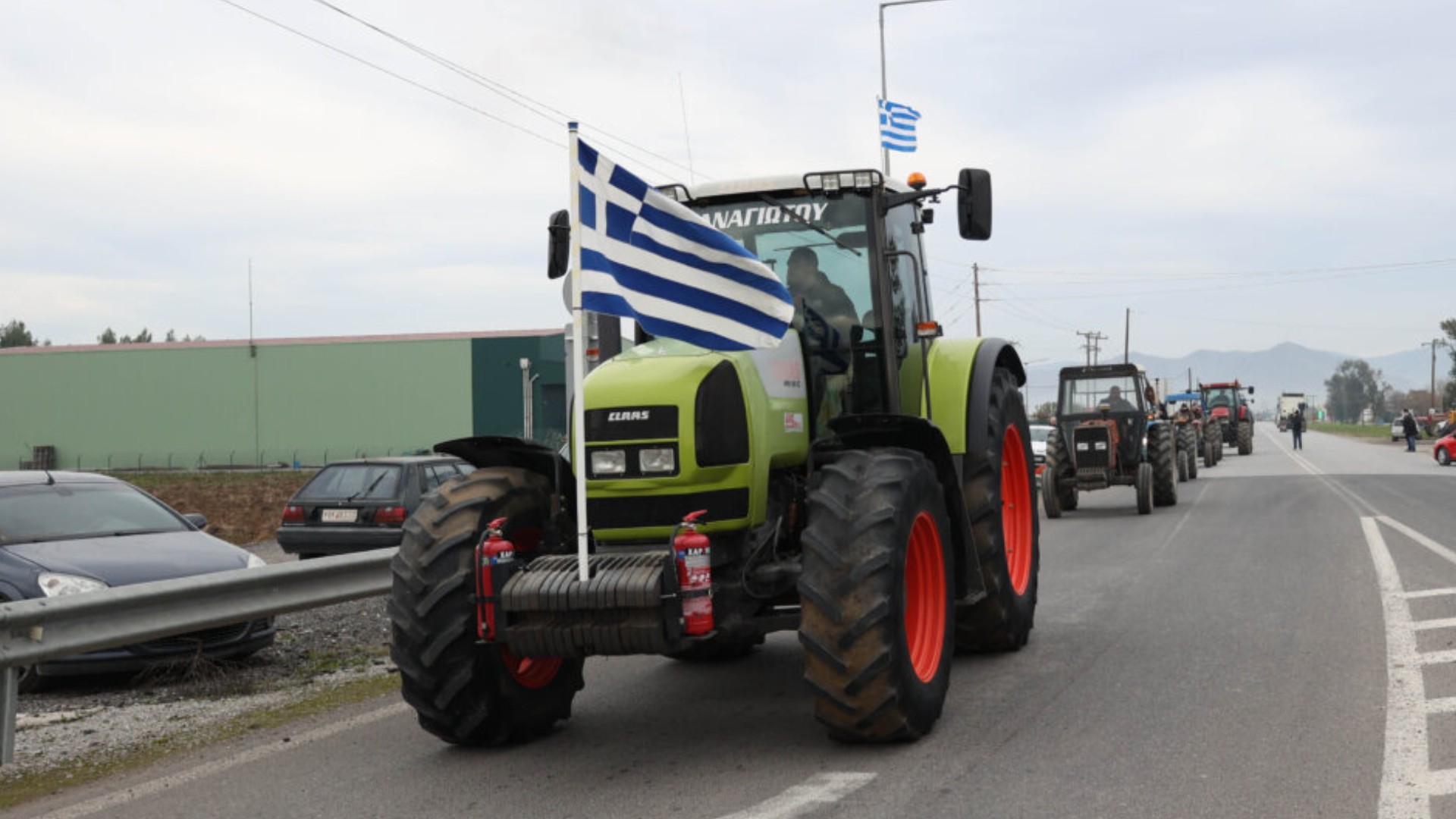 τρακτέρ των αγροτών